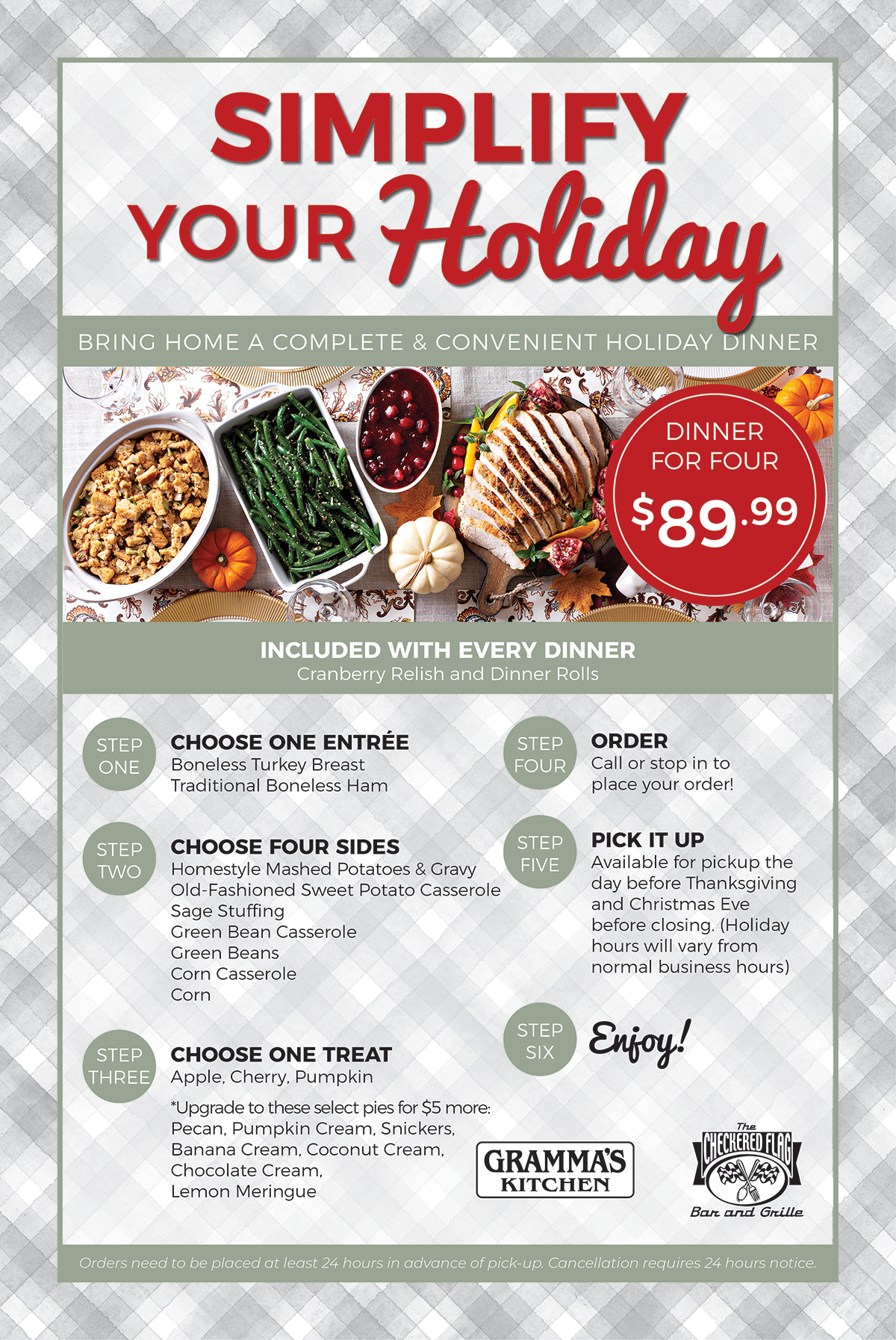 Simplify your holiday with Gramma's Kitchen